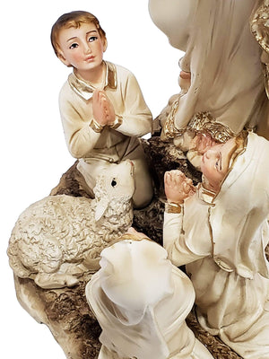 Nossa Senhora de Fátima Barroca de Resina 35 cm-TerraCotta Arte Sacra