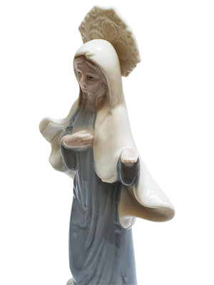 Nossa Senhora de Medjugorje em Porcelana 20 cm-TerraCotta Arte Sacra