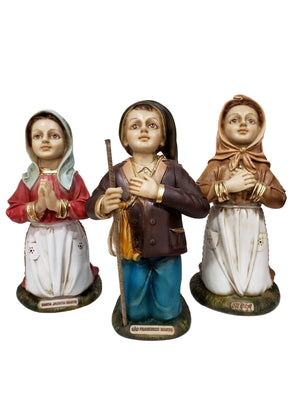 Os Três Pastorzinhos de Fátima Português 22,5 cm-TerraCotta Arte Sacra