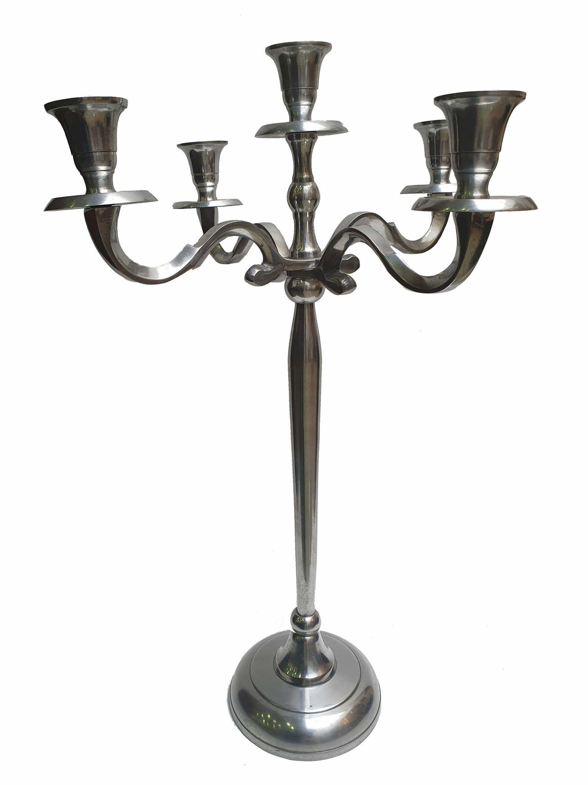 Par Porta Velas de Alumínio-TerraCotta Arte Sacra