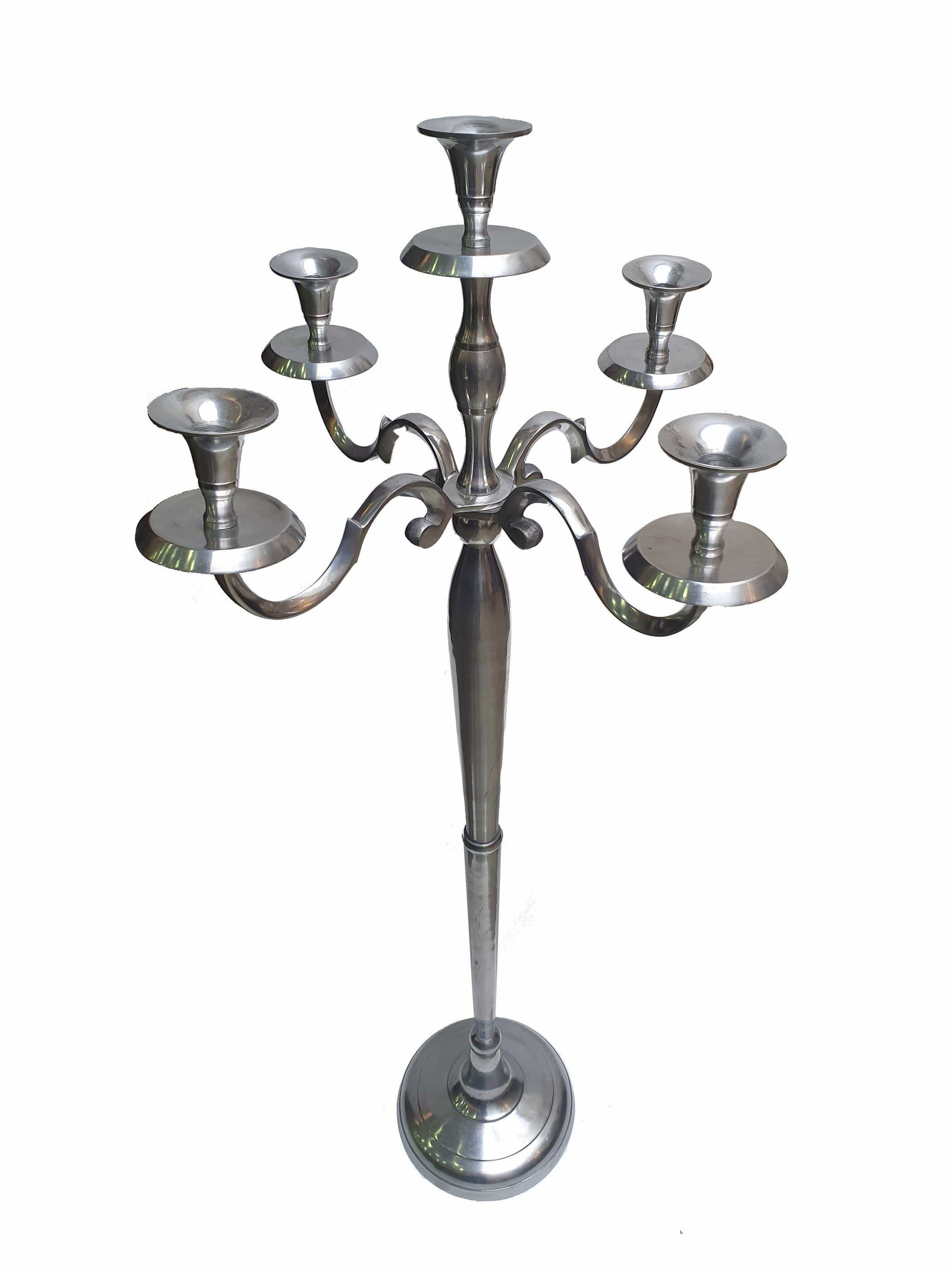 Par Porta Velas de Alumínio-TerraCotta Arte Sacra