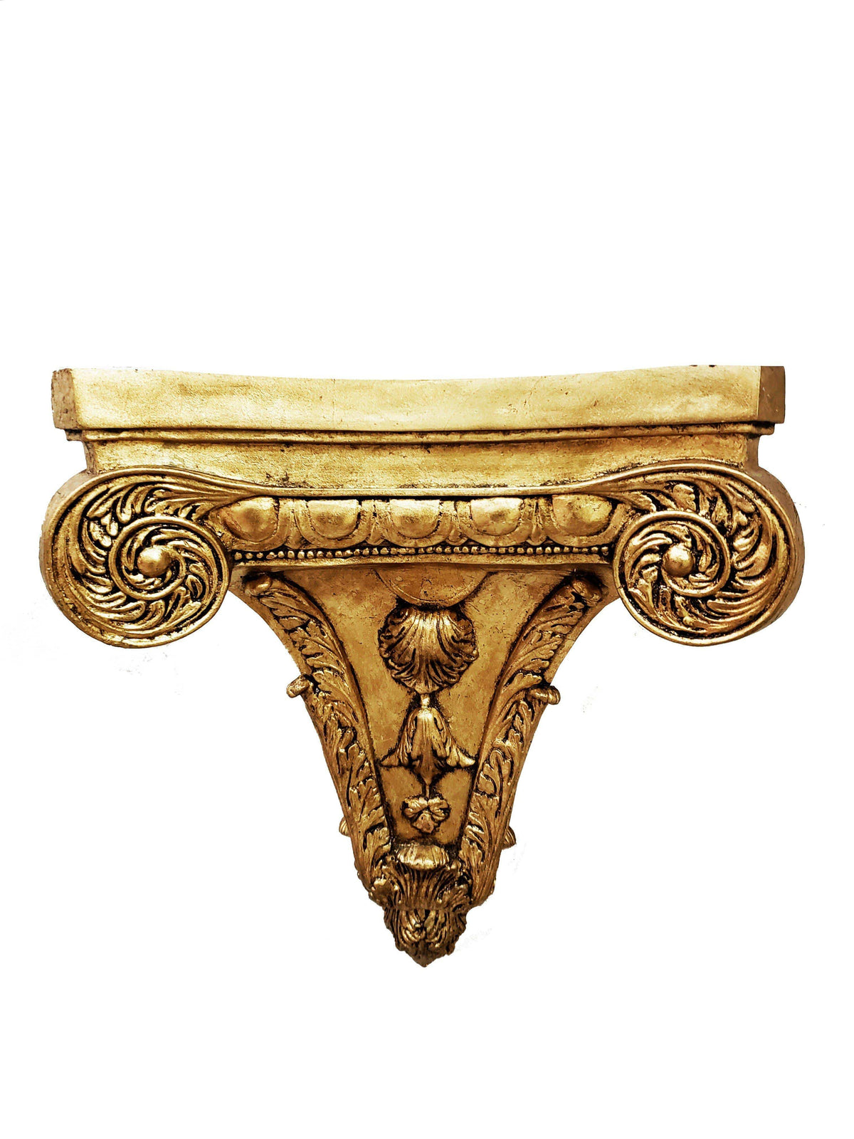 Peanha com Folha de Ouro estilo Italiano Parma-TerraCotta Arte Sacra