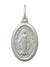 Pingente Oval Nossa Senhora das Graças em Prata 925-TerraCotta Arte Sacra