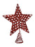 Ponteira para Árvore de Estrela Vermelha 25 cm-TerraCotta Arte Sacra