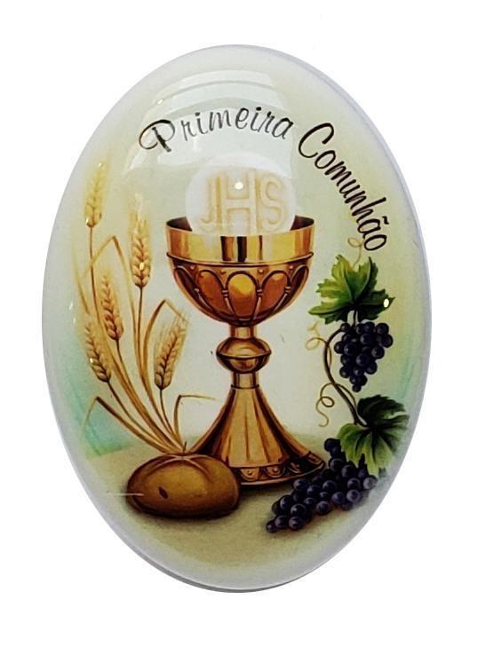 Porta Terço Italiano de Acrílico-TerraCotta Arte Sacra