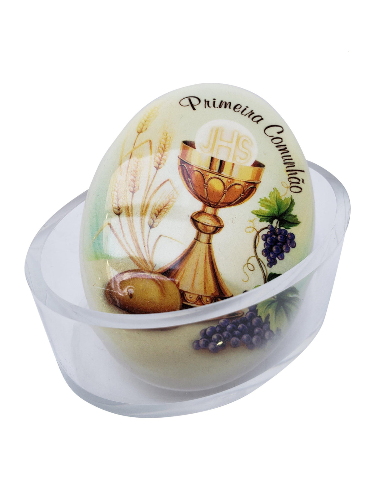 Porta Terço Italiano de Acrílico-TerraCotta Arte Sacra