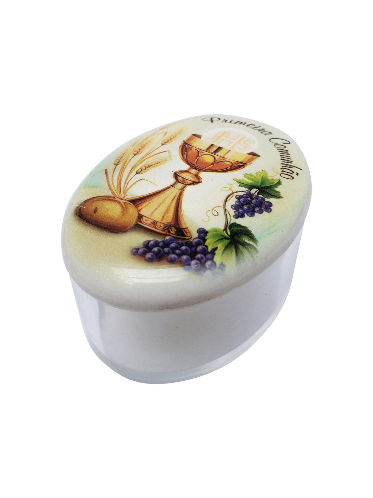 Porta Terço Italiano de Acrílico-TerraCotta Arte Sacra