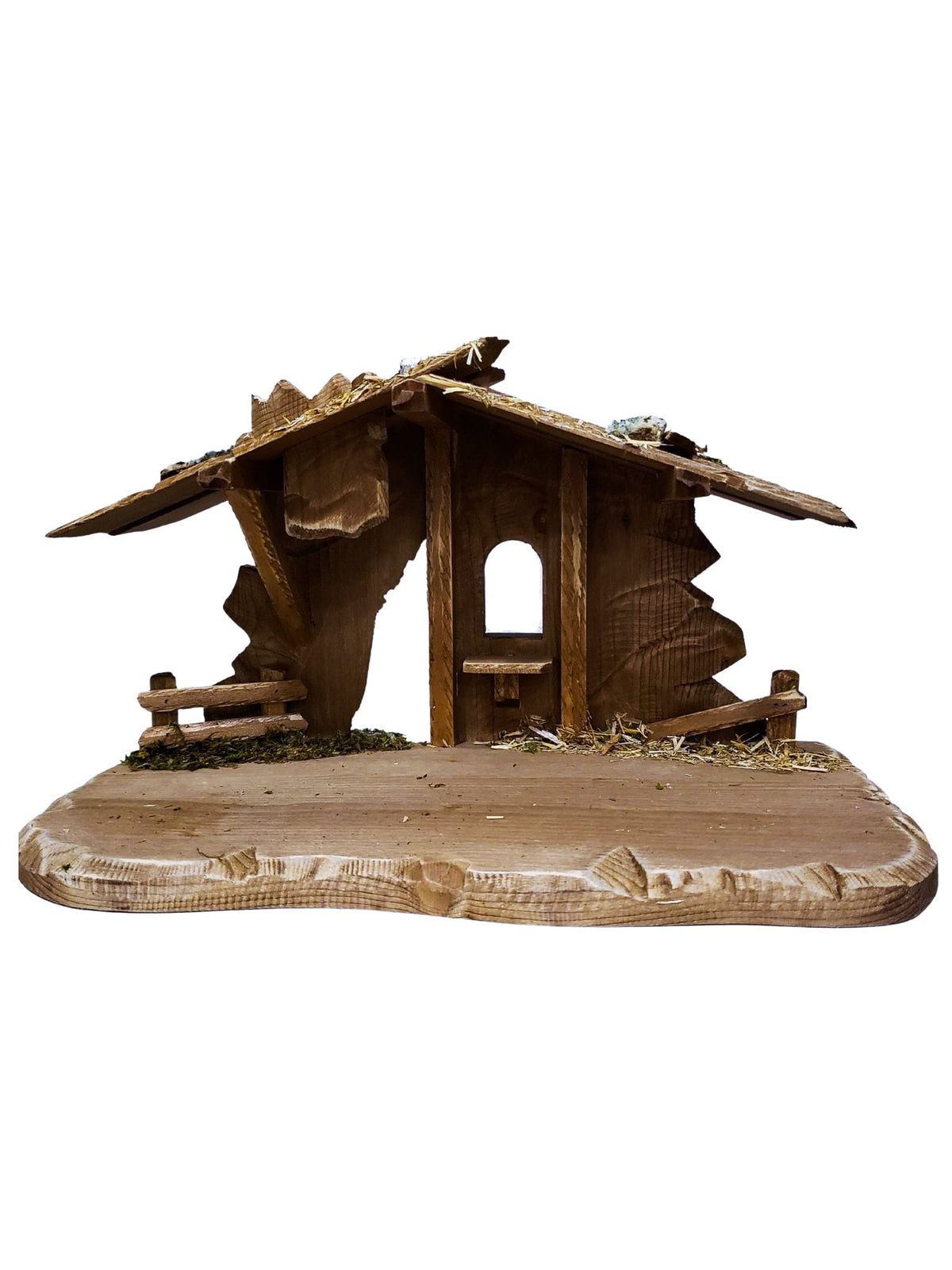 Presépio Italiano de Madeira Completo 12 peças-TerraCotta Arte Sacra