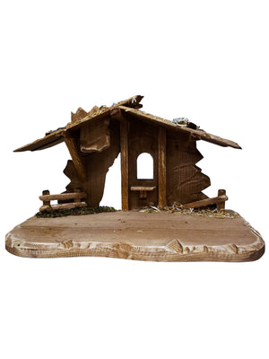 Presépio Italiano de Madeira Completo 12 peças-TerraCotta Arte Sacra