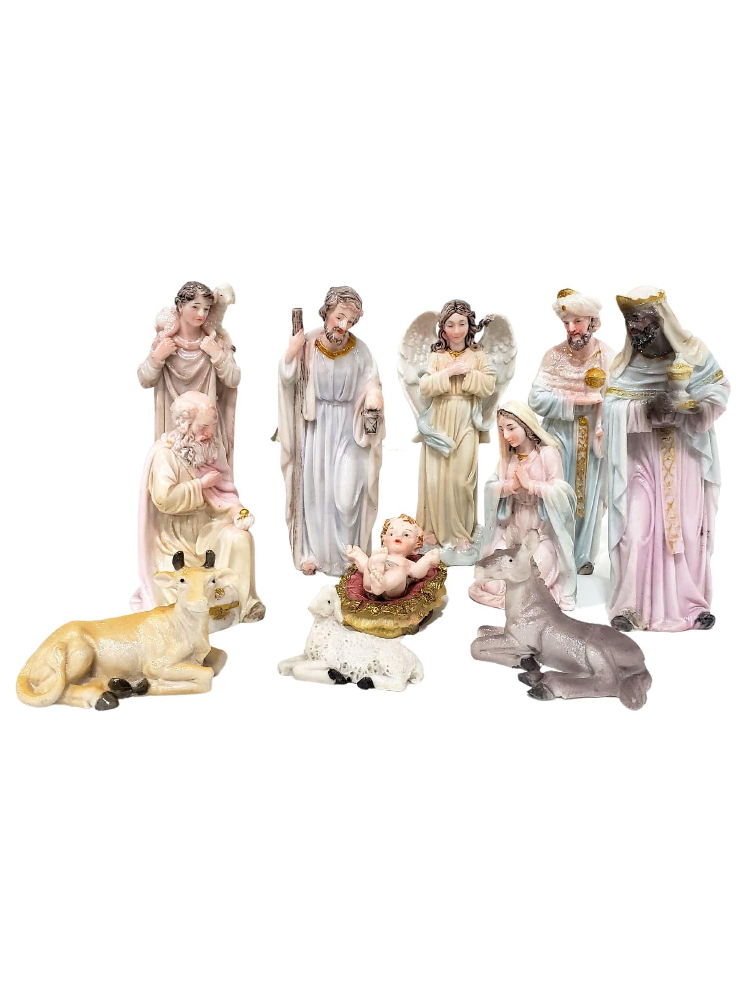 Presépio de 11 peças Porcelanado 13 cm-TerraCotta Arte Sacra