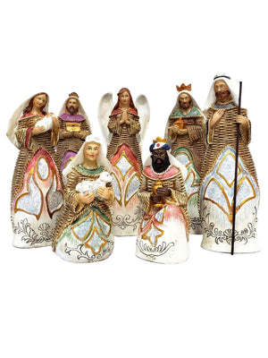 Presépio de 7 peças 27 cm-TerraCotta Arte Sacra