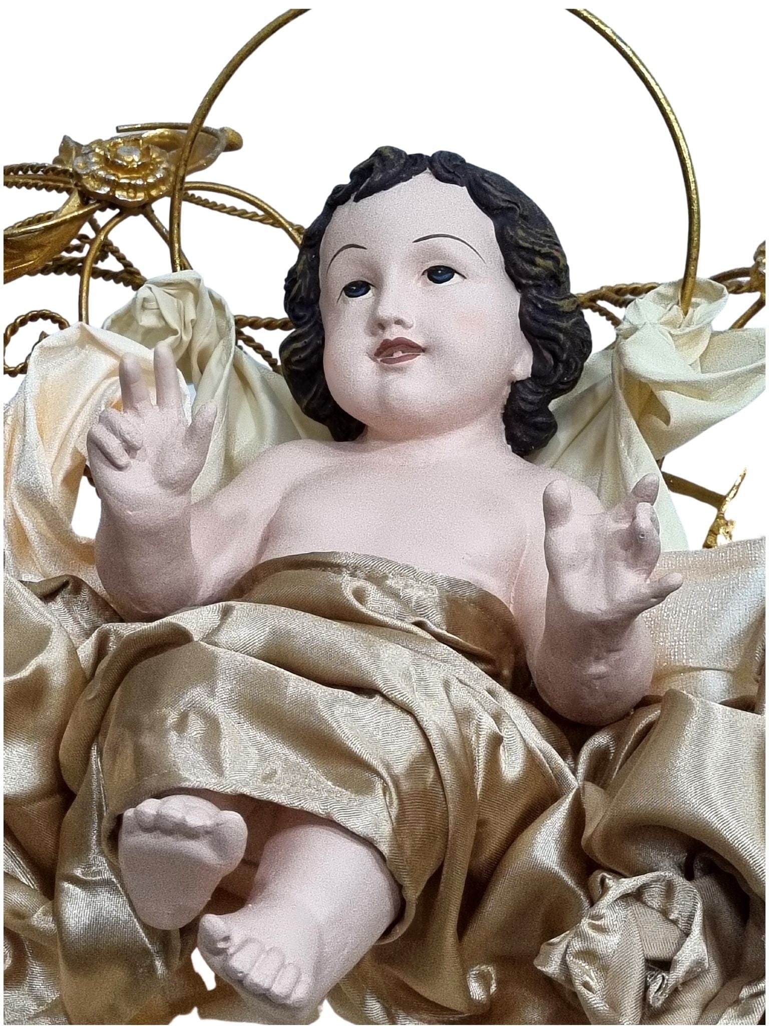 Sagrada Família Natalina Nude Estilo Napolitano 150 cm-TerraCotta Arte Sacra