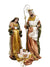 Sagrada Família Natalina Verde com Dourado Estilo Napolitano 150 cm-TerraCotta Arte Sacra