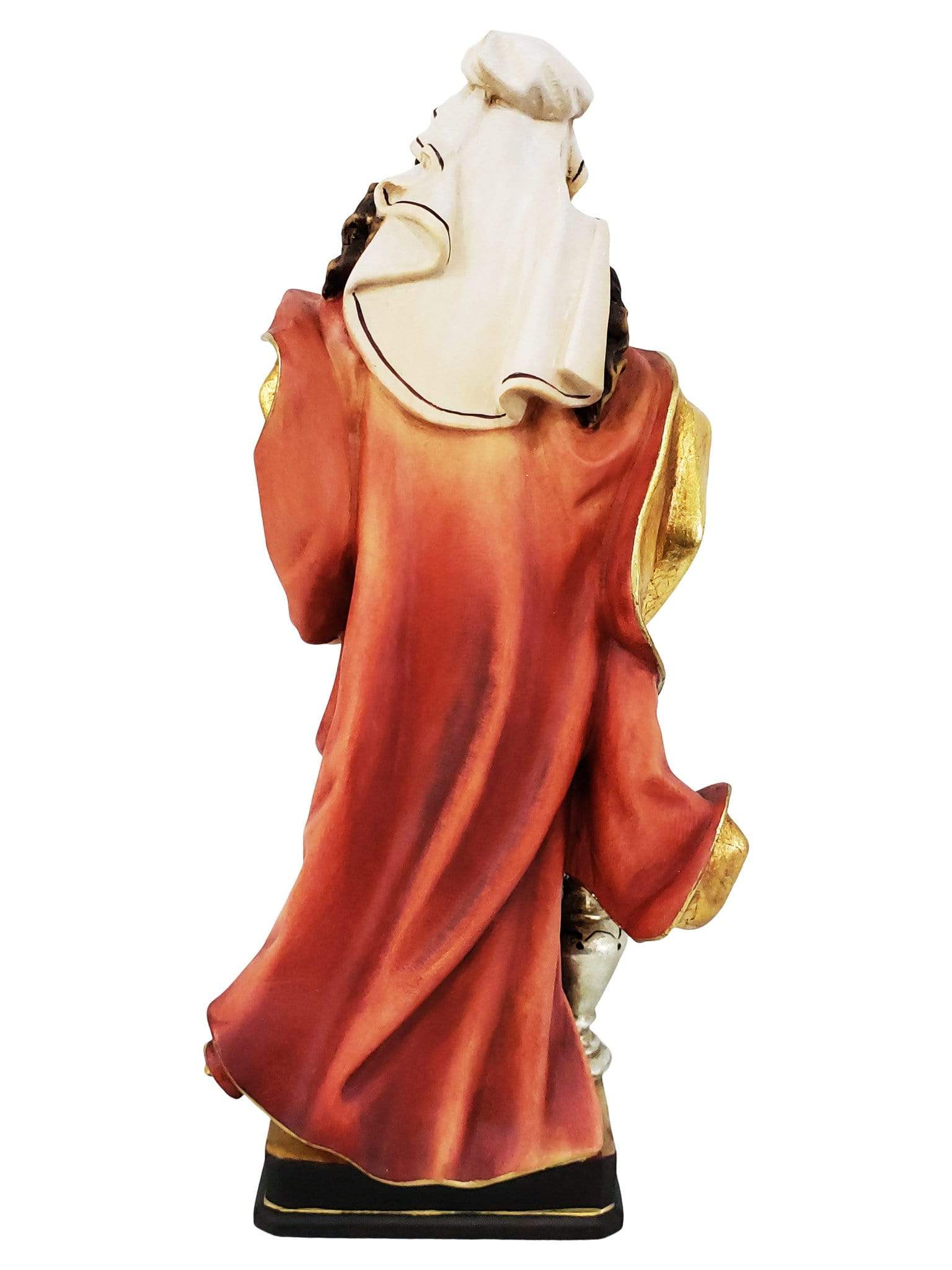 Santa Isabel ou Santa Elizabeth de Madeira Italiana 24 cm-TerraCotta Arte Sacra