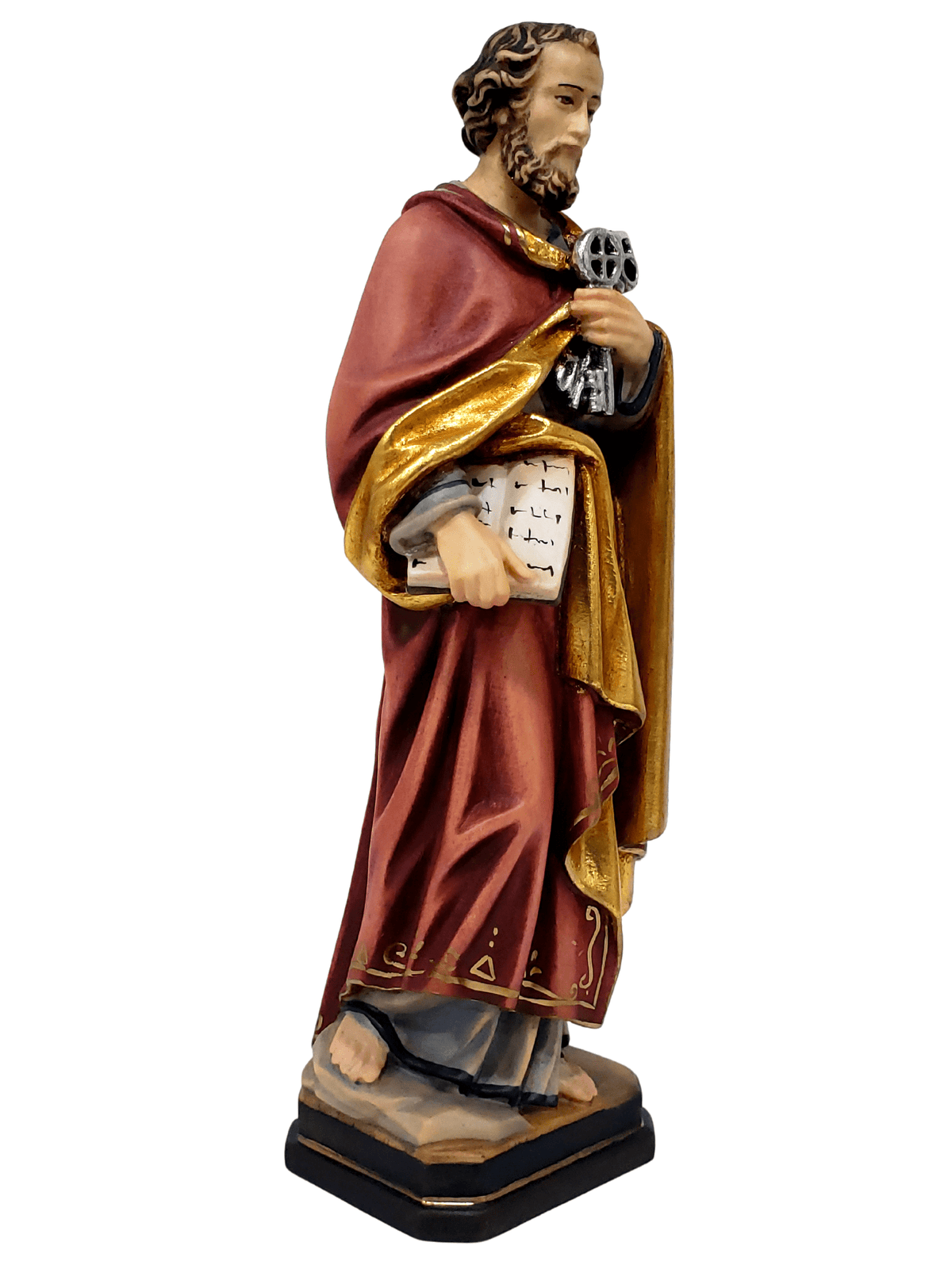 São Pedro de Madeira Italiano-TerraCotta Arte Sacra
