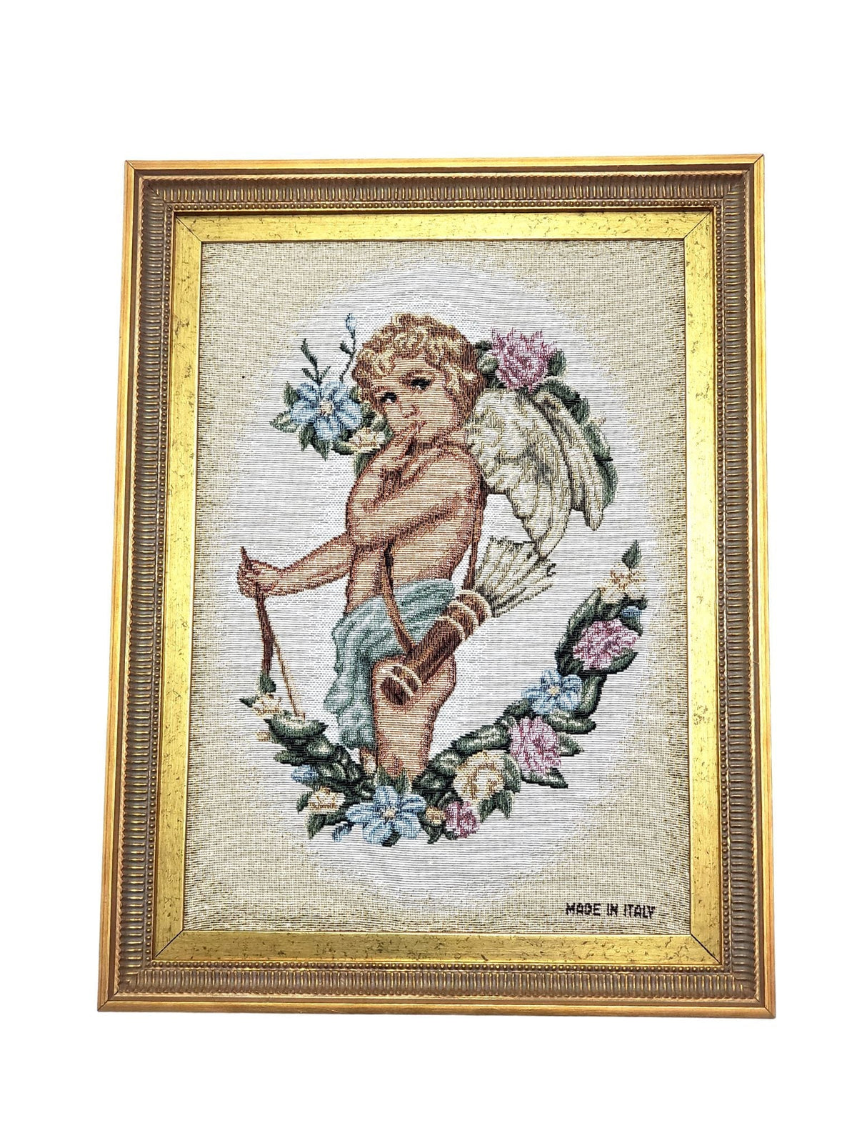 Tapeçaria Italiana Anjo Cupido-TerraCotta Arte Sacra