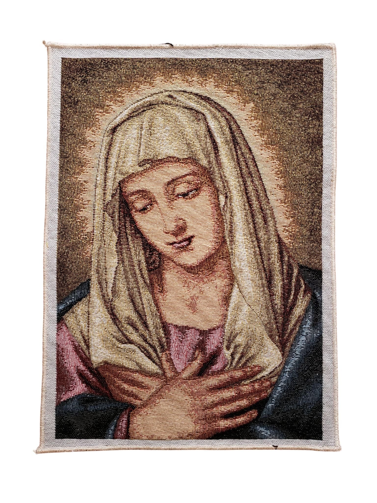 Tapeçaria da Nossa Senhora da Saúde-TerraCotta Arte Sacra