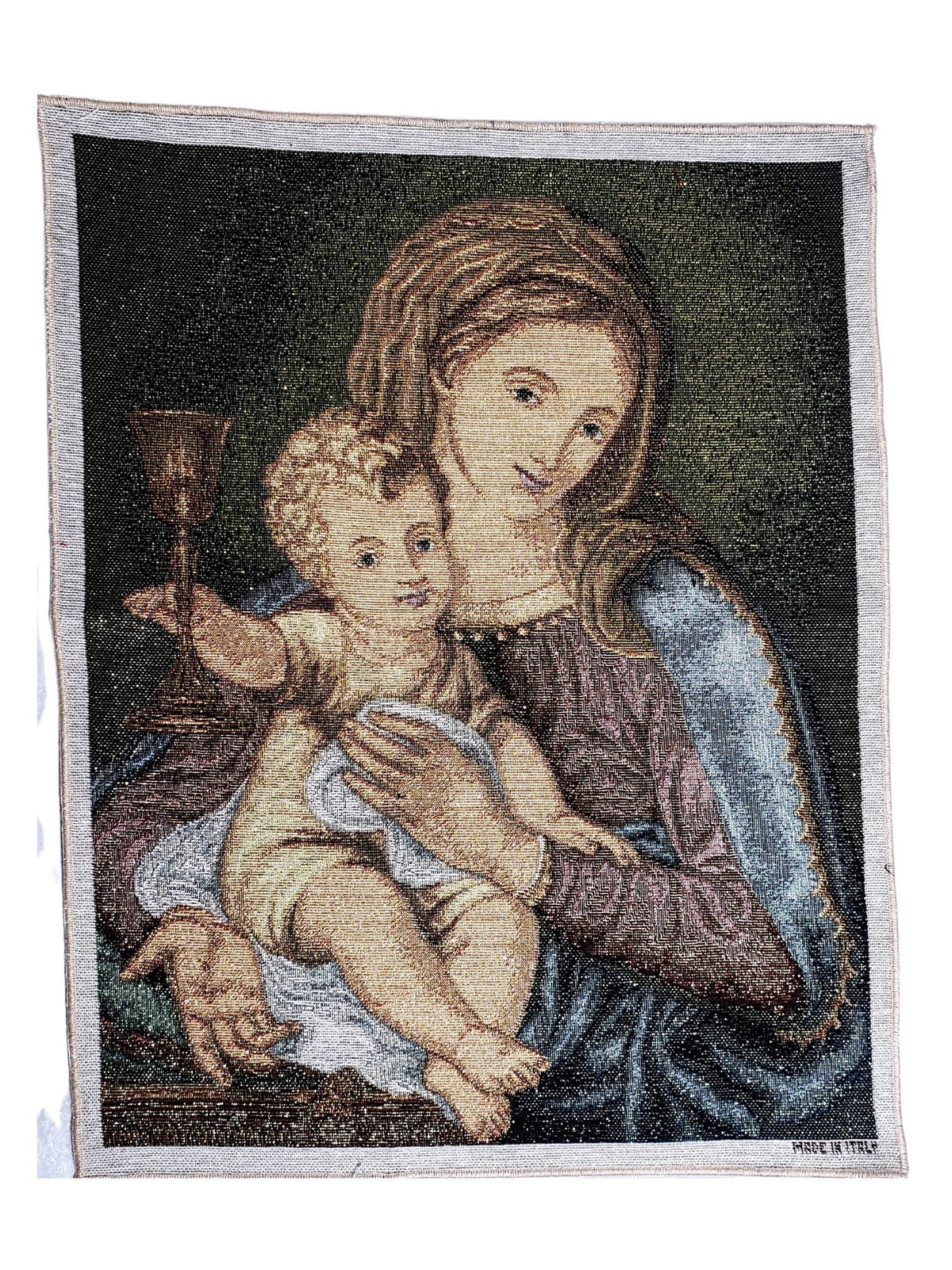 Tapeçaria de Nossa Senhora do Preciosíssimo Sangue-TerraCotta Arte Sacra