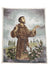 Tapeçaria de São Francisco de Vestes Marrom-TerraCotta Arte Sacra