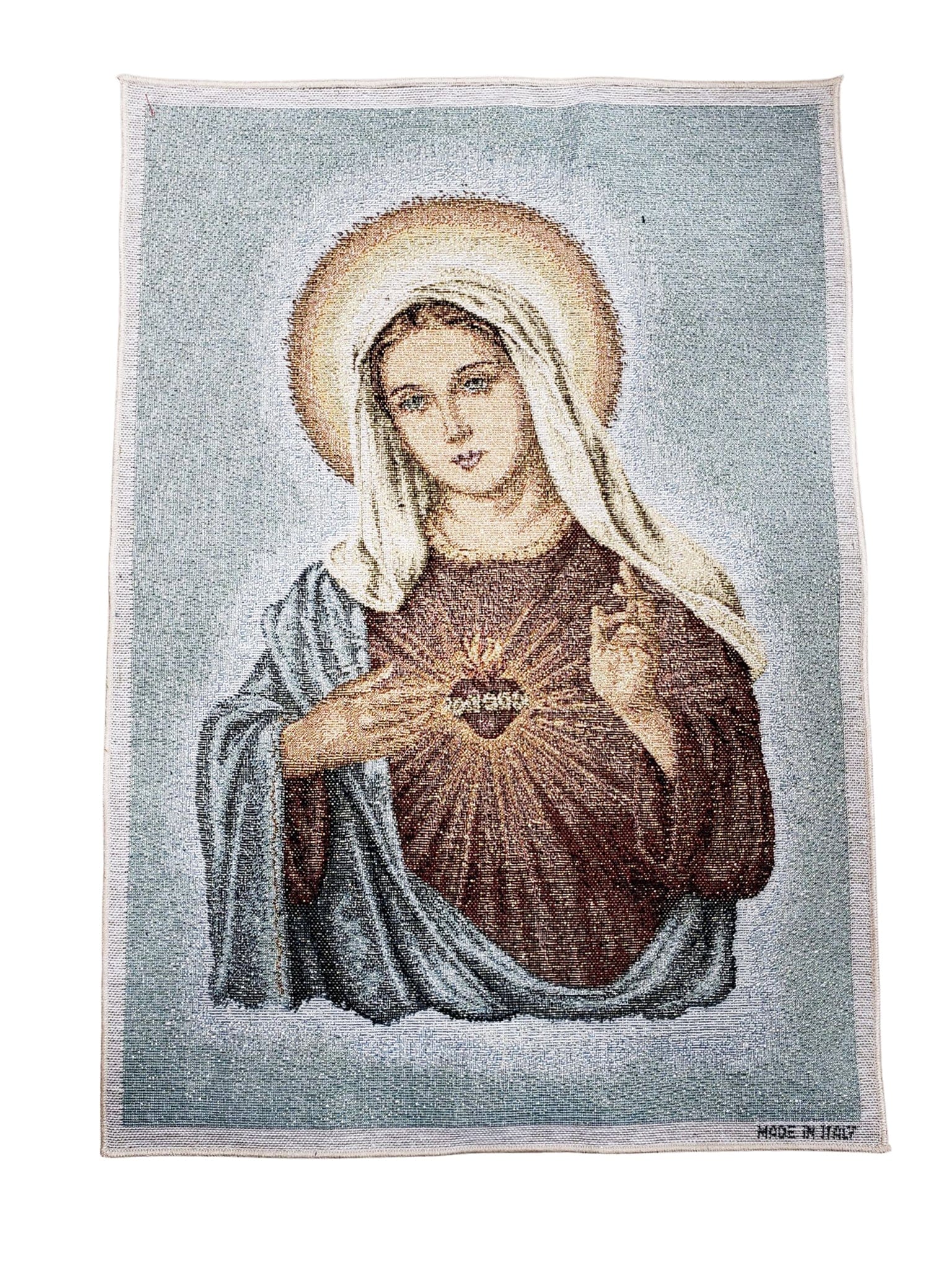 Tapeçaria do Imaculado Coração de Maria-TerraCotta Arte Sacra