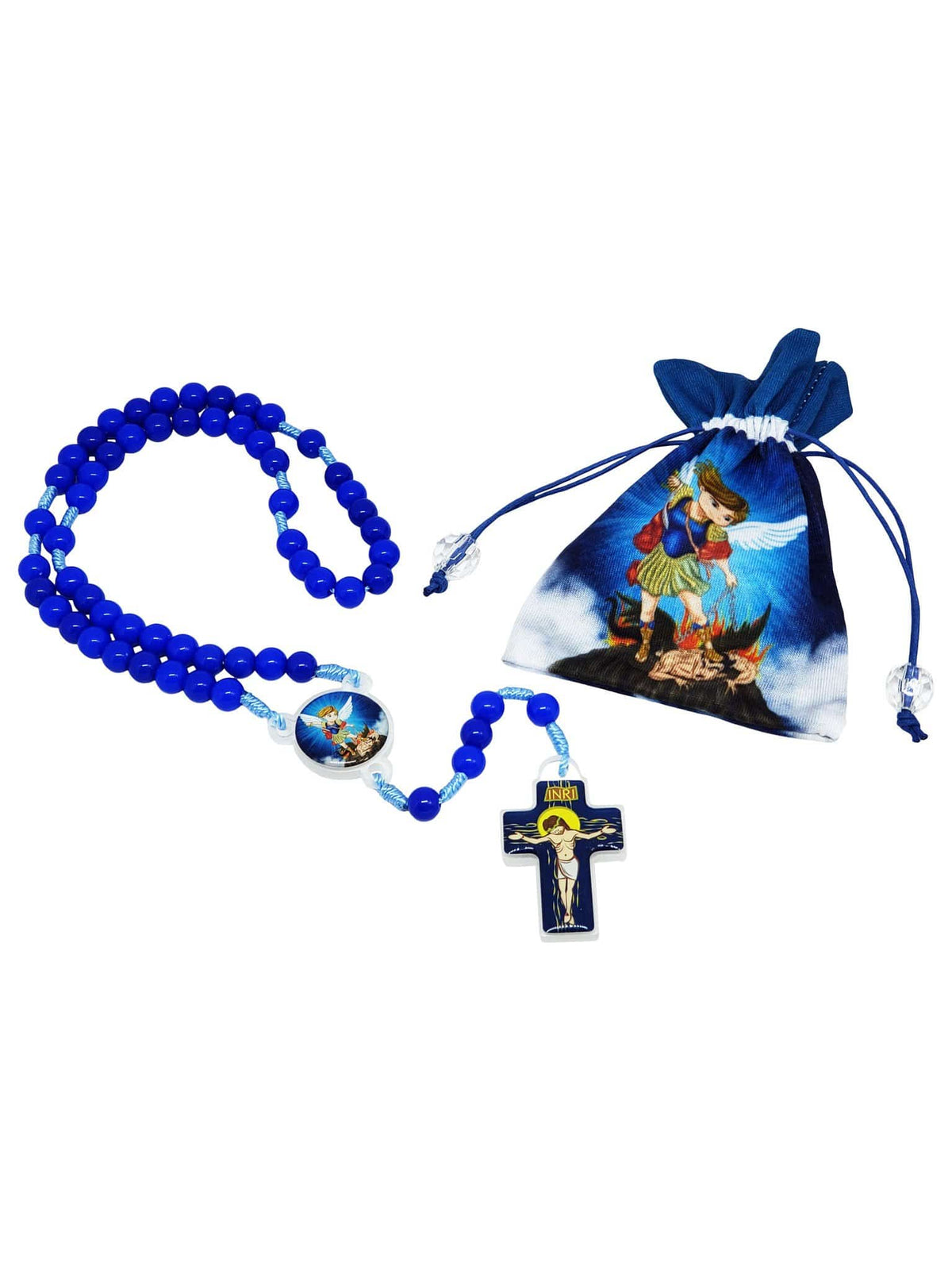 Terço Infantil São Miguel-TerraCotta Arte Sacra