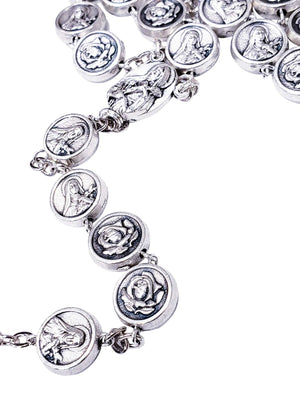 Terço Italiano de Santa Terezinha-TerraCotta Arte Sacra