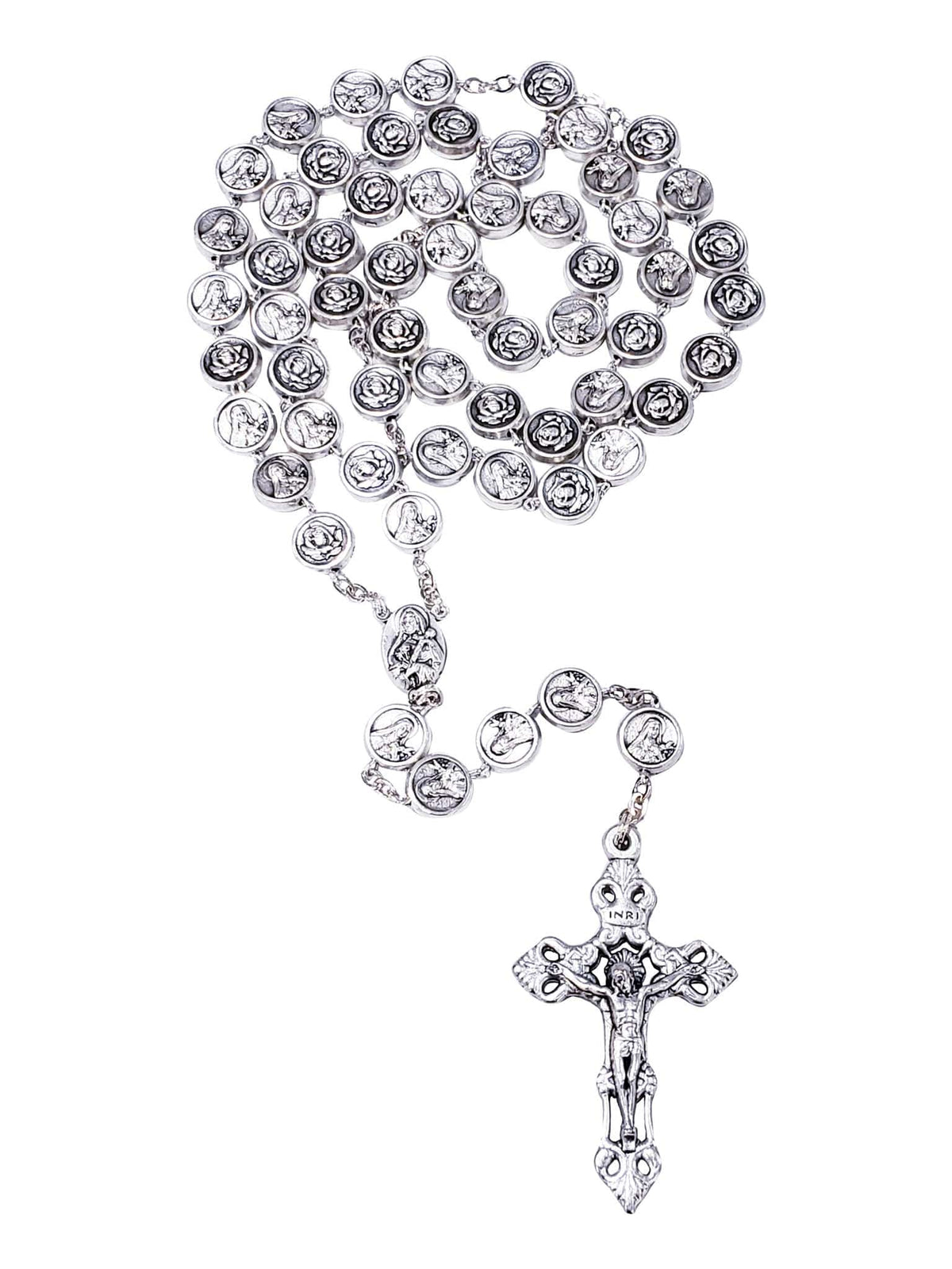 Terço Italiano de Santa Terezinha-TerraCotta Arte Sacra