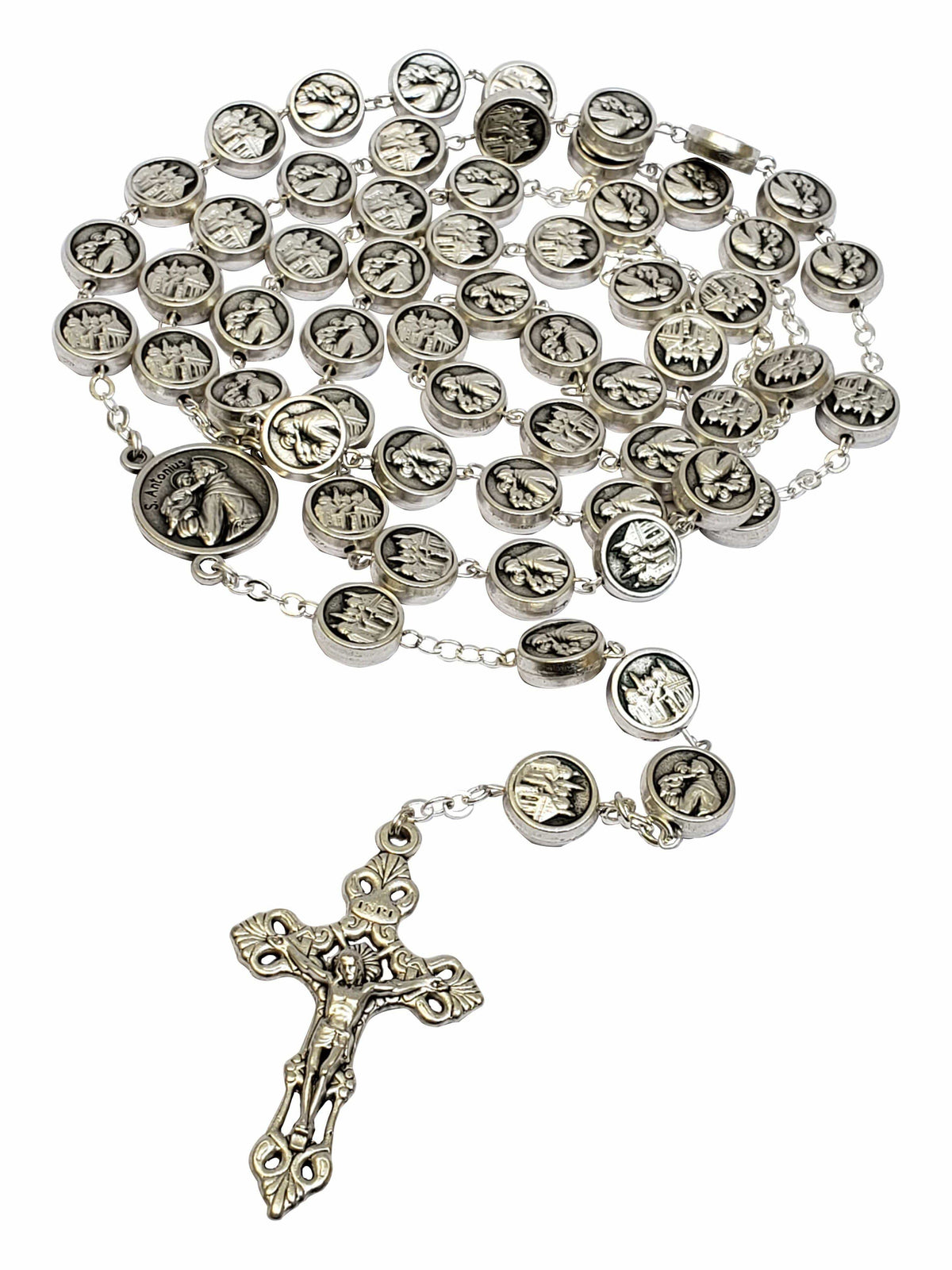 Terço Italiano de Santo Antônio-TerraCotta Arte Sacra