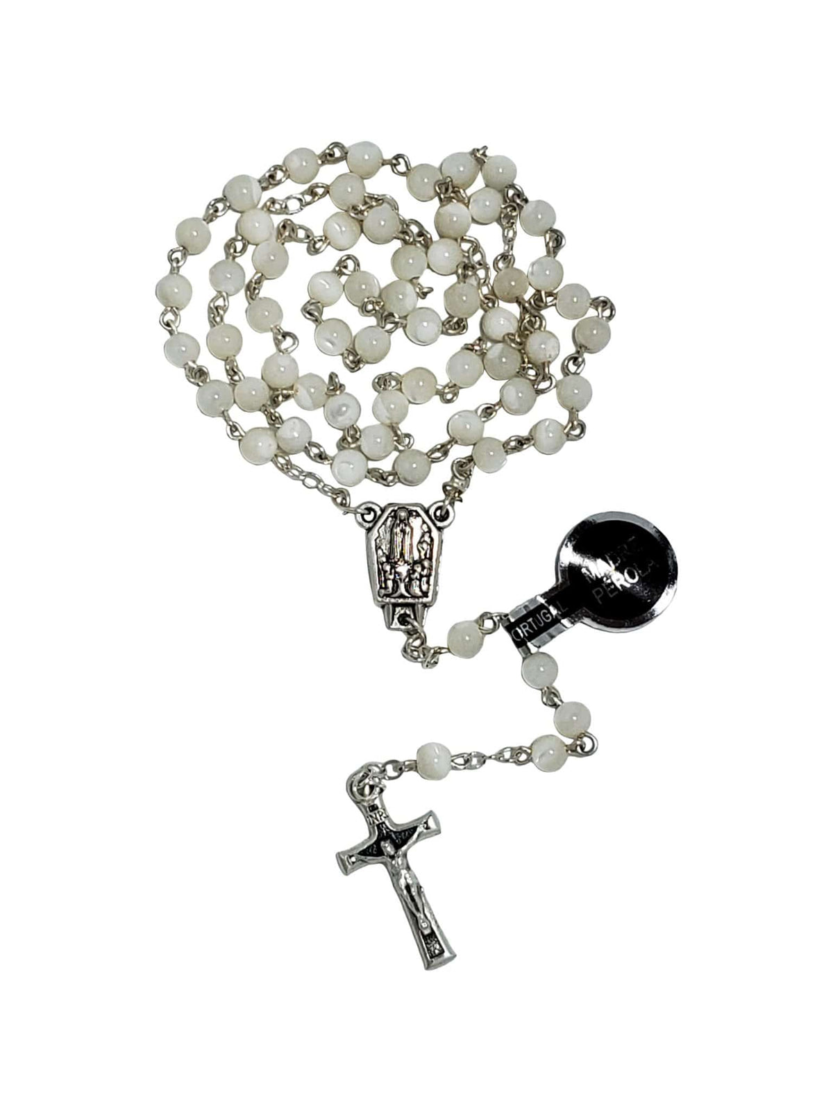 Terço de Madrepérola Feito em Fátima Portugal-TerraCotta Arte Sacra