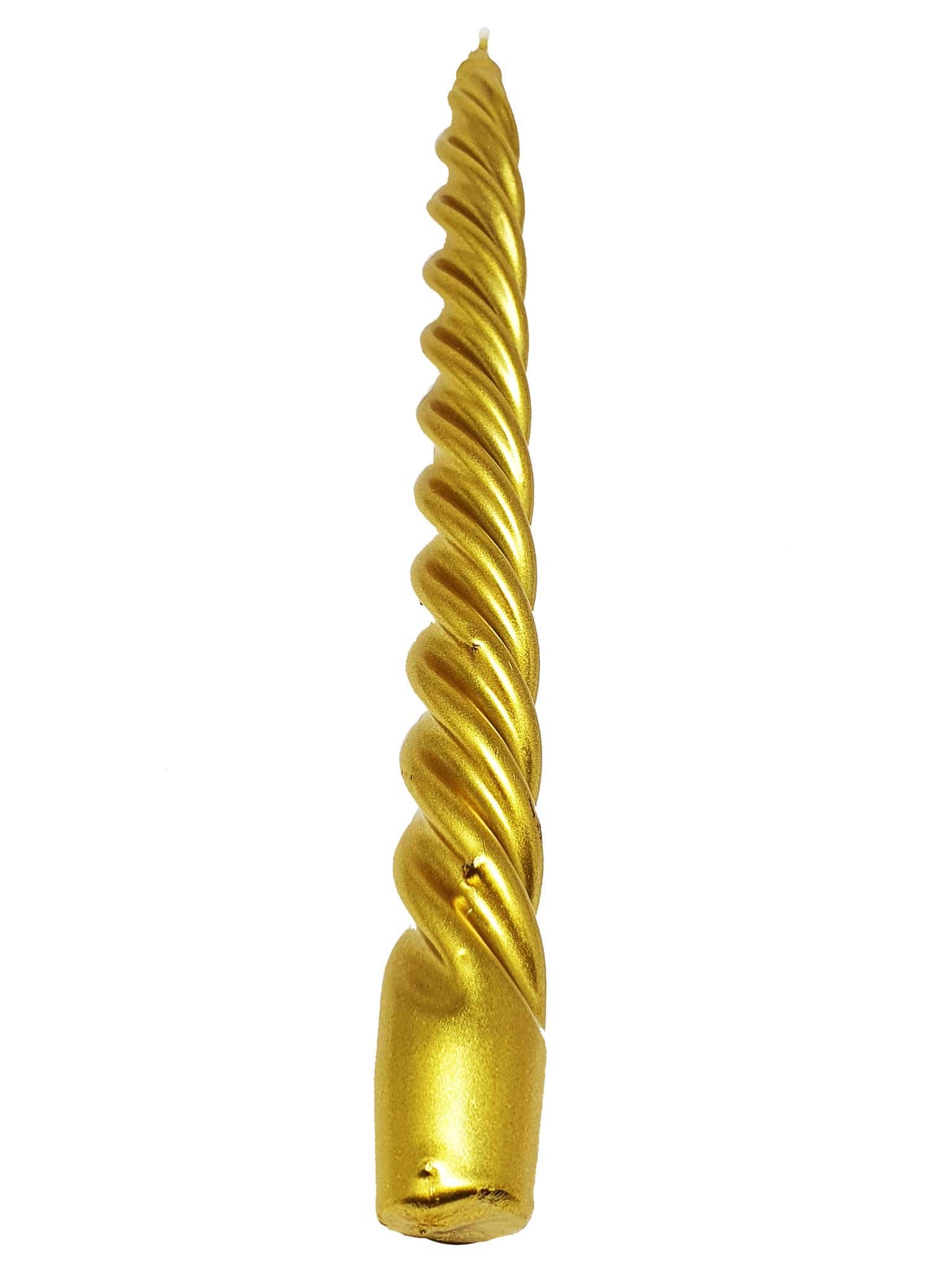 Vela Torneada Dourada-TerraCotta Arte Sacra